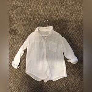 Aeropostale White Button Down Size X-Small